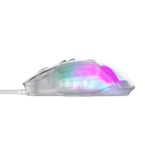 Мишка з програмованими клавішами ігрова Havit HV-MS1011SE прозорий/білий Житомир - изображение 9