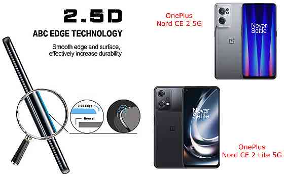 Захисне скло ArmorGlass для OnePlus Nord CE 2 5G, Nord CE 2 Lite 5G – стійке до подряпин та ударів Київ