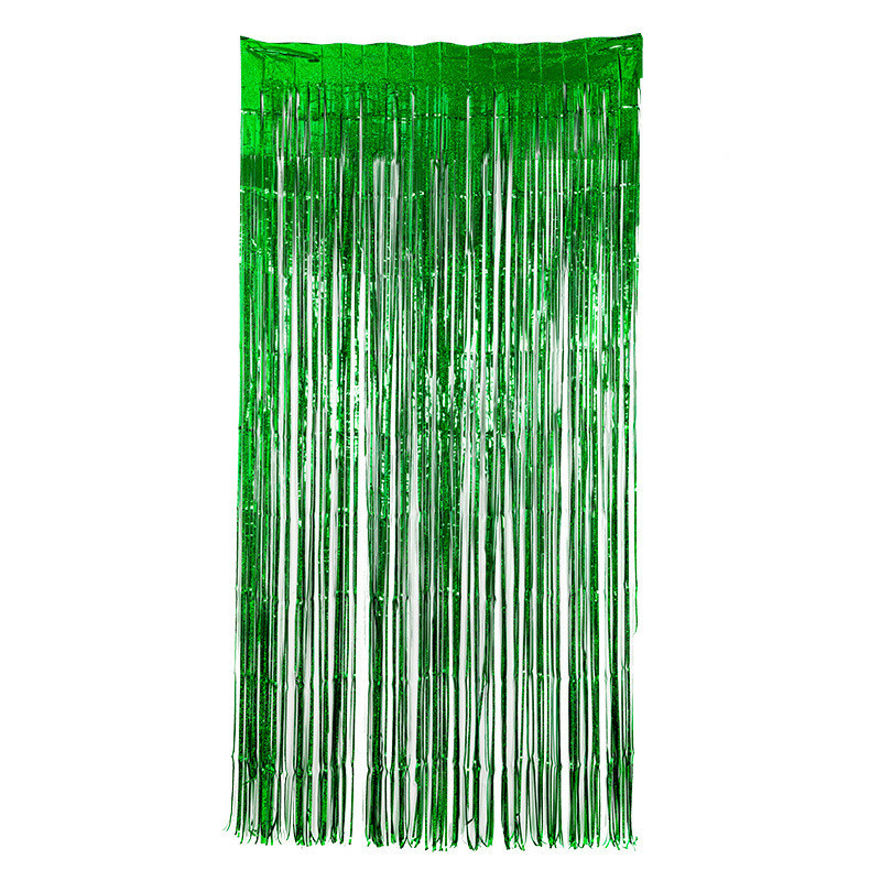 Дождик для фотозоны с голограммой 1 м на 1 м зеленый Киев - изображение 5