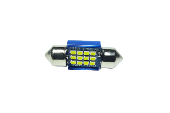 Светодиодная лампа StarLight T11 12 SMD Canbus Festoon SV8.5 (C5W/C10W) WHITE 31mm 12/24V Харьков