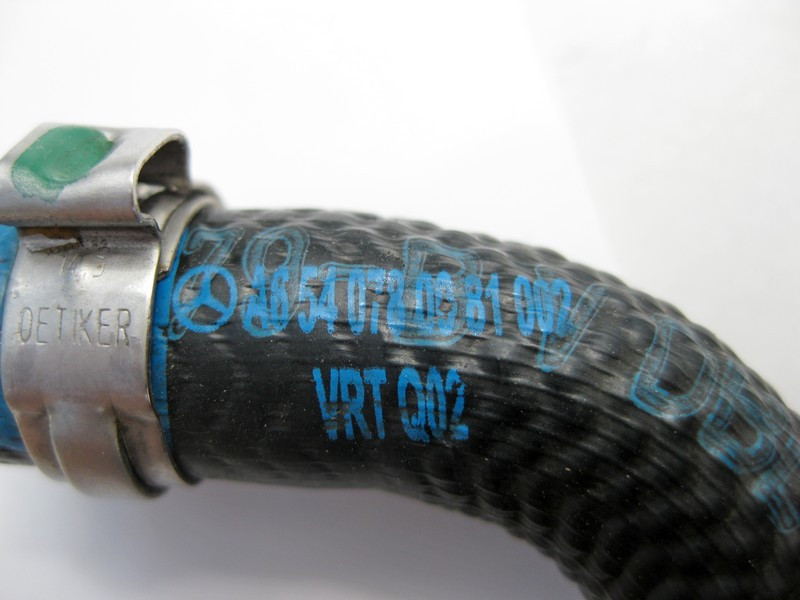 Mercedes-Benz  A6540780081 Шланг паливний обратка від рампи C-Class W205 A-Class W177 E-Class W213 S213 C238 CLS C257 Одеса - фото 3