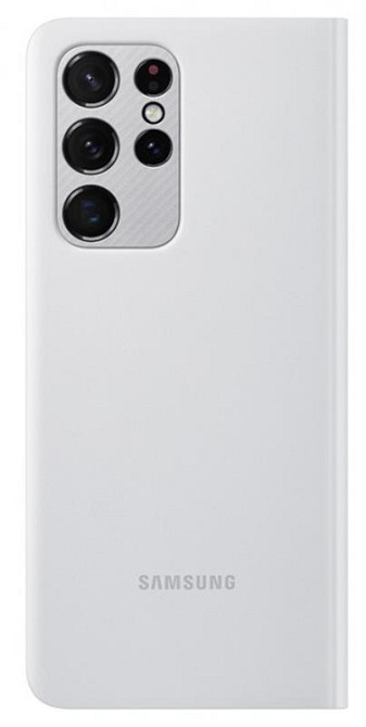 Чохол-книжка Samsung Smart Clear View Cover для Samsung Galaxy S21 Ultra SM-G998 Light Gray (EF-ZG998CJEGRU) ( книжка ) Харків - фото 2