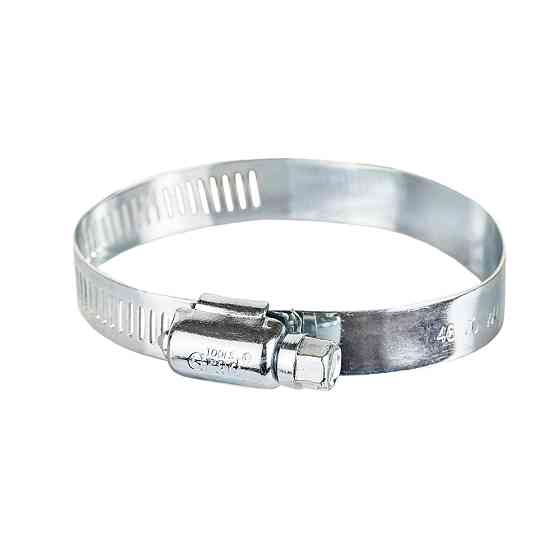 Хомут червячный оцинкованный 12.7мм D46-70мм 10шт GRAD (2511455) Киев