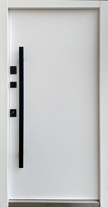 Двери уличные, Berez Street Plus, модель LOFT Антрацит, ТЕРМОРАЗРЫВ Киев - изображение 2