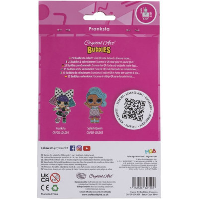 Набір для творчості Crystal Art PRANKSTA (CAFGR-LOL001) Вінниця - фото 7