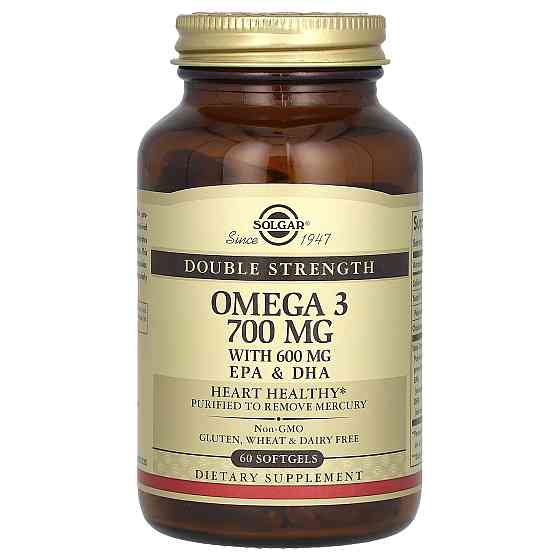 Омега-3 подвійної сили (Omega-3 Double Strength) 700 мг 60 капсул Київ
