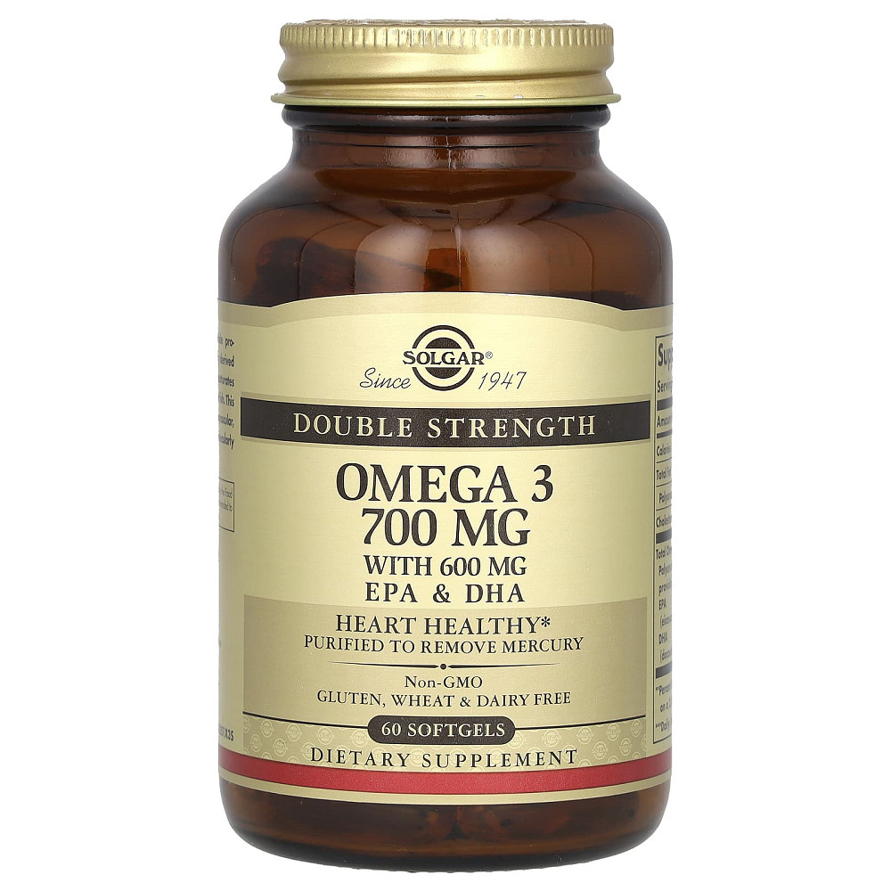 Омега-3 подвійної сили (Omega-3 Double Strength) 700 мг 60 капсул Київ - фото 1