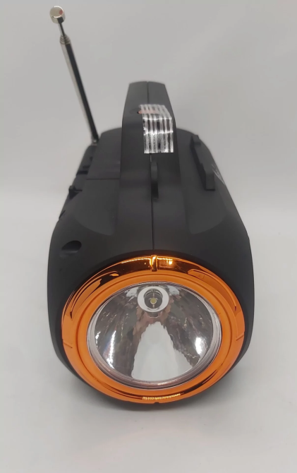 Мультимедійна колонка радіоприймач Fepe FP-23-S Bluetooth із сонячною панеллю та ліхтариком Вінниця - фото 3