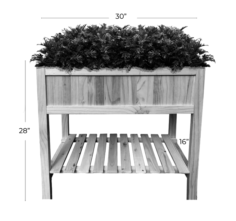 Кашпо садове "Порламар" сієна Миколаїв - фото 2