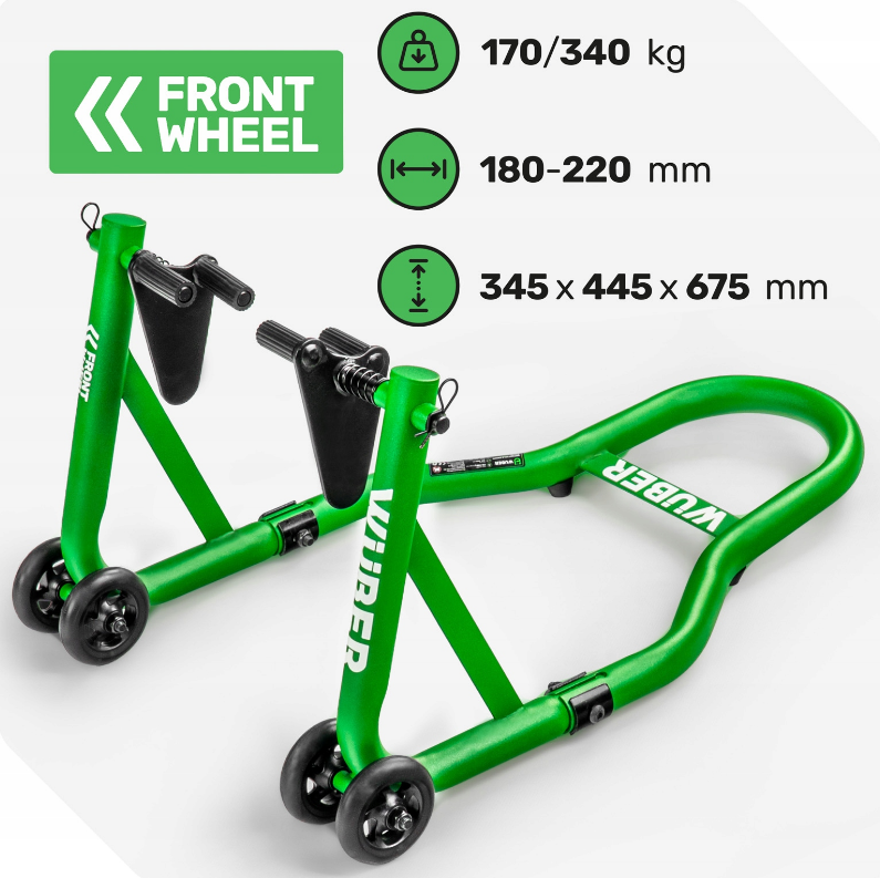 Подставки-подъёмники передняя и задняя для мотоцикла 340кг Wuber (Польша) Киев - изображение 4