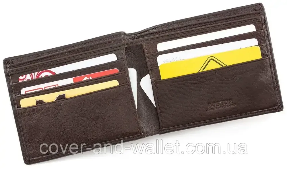 Стильний компактний чоловічий портмоне на магнітах Boston Київ - фото 5