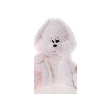 Зайчик Алина сидячий 110 см белый Киев - изображение 2