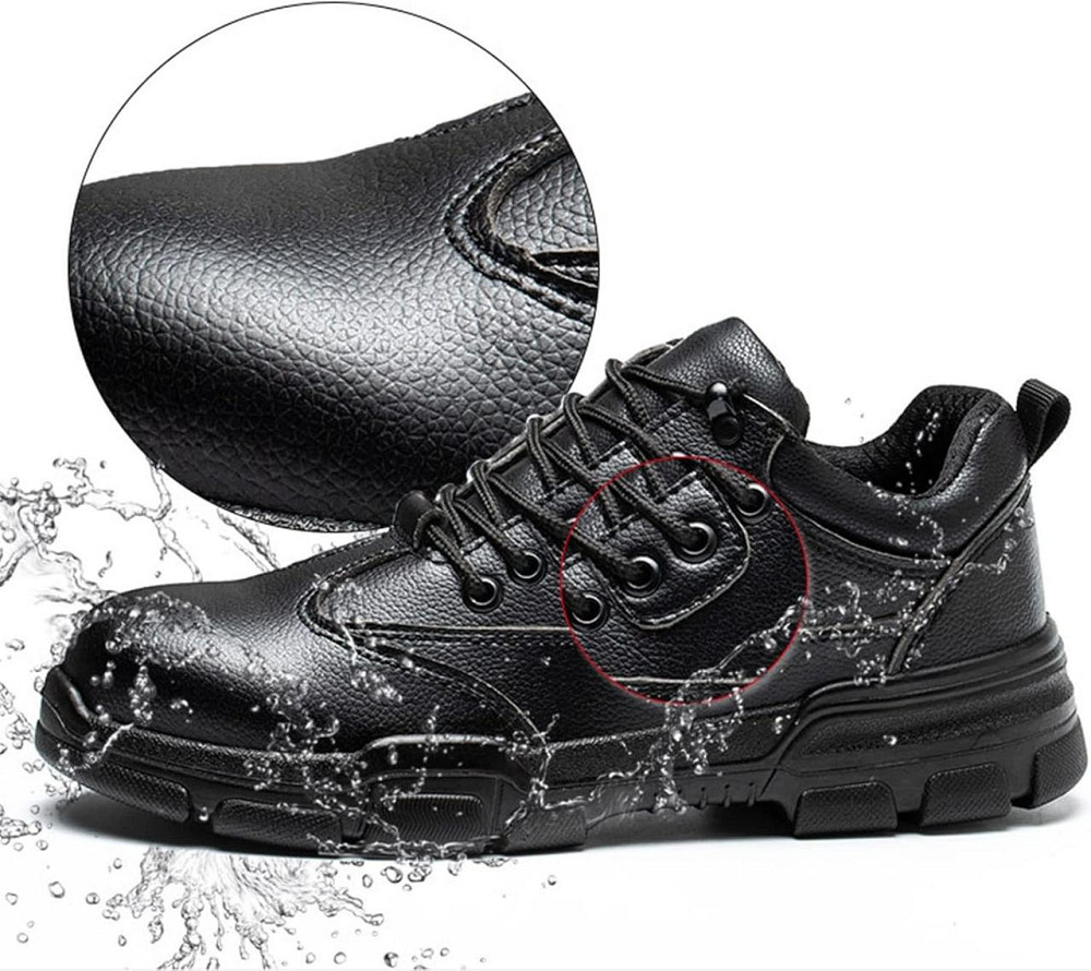 Рабочие защитные кроссовки fayengan размер 38 с металлическим носком, лёгкие, антискользящие, уни 24 см Киев - изображение 3