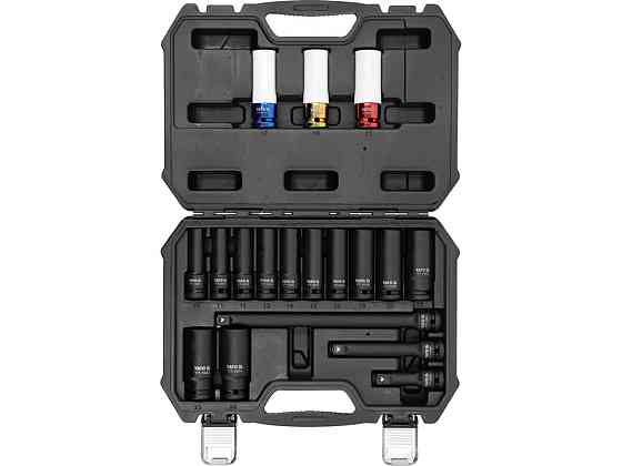 Головки торцеві ударні YATO: квадрат- 1/2