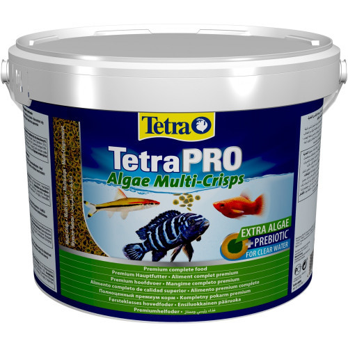 Корм Tetra Pro Algae Multi-Crisps для травоїдних риб з овочами чіпси 10 л/ 1,9 кг Київ - фото 1