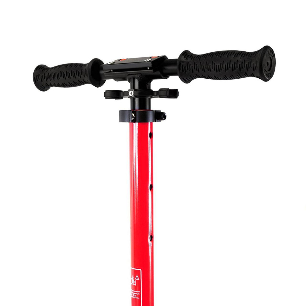 Двухколесный складной самокат SS-15 с задним ножным тормозом от Scale Sports. Черно-Красного цвета Одесса - изображение 7