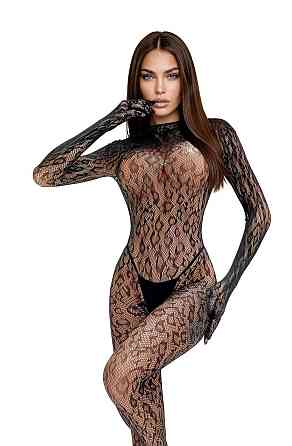 Бодістокінг - Bodystocking 214085, black - One Size Sex Aura Київ