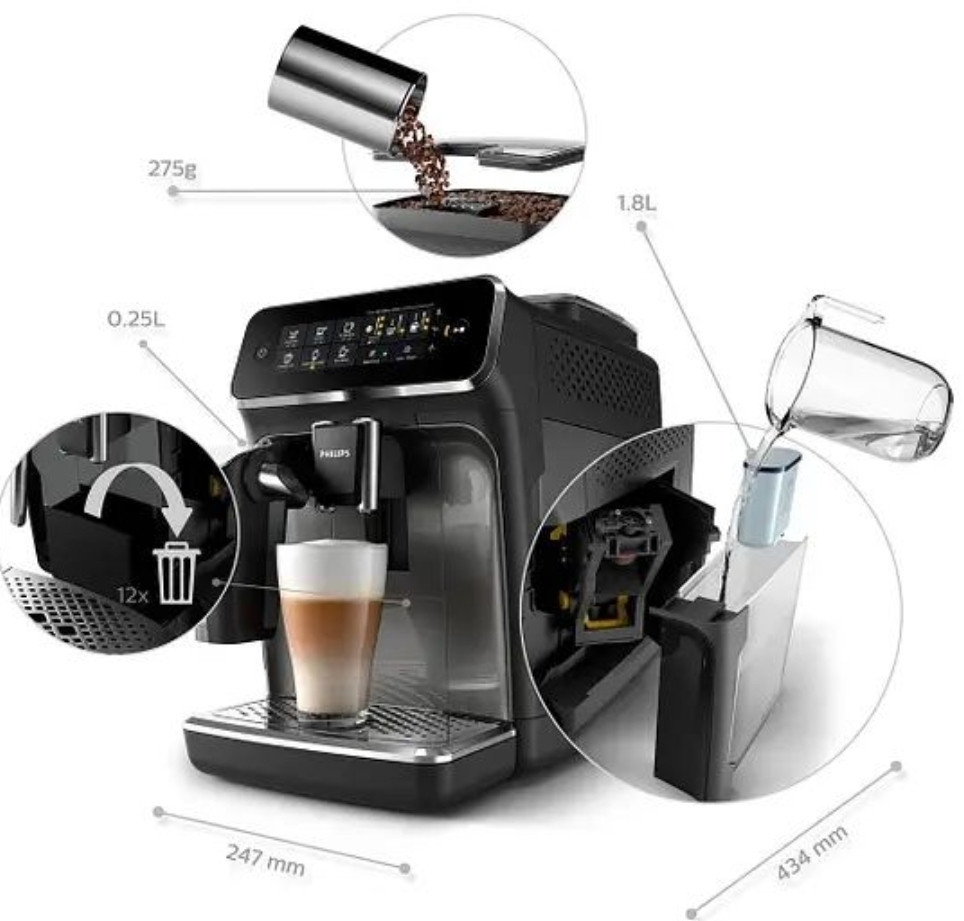 Кавомашина автоматична Philips EP3242/60 Київ - фото 1