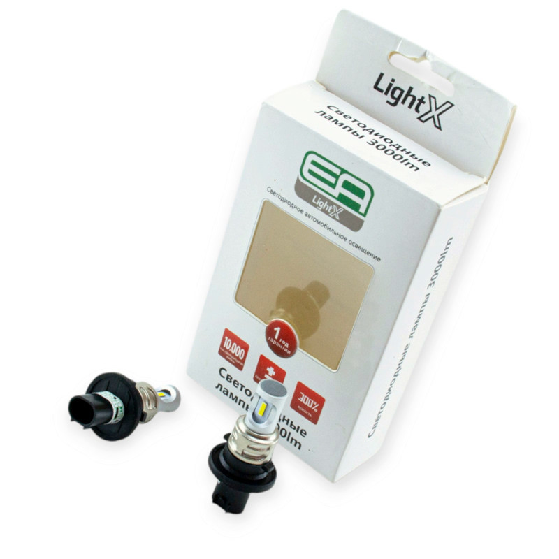 Автолампа 12V PH19W біла 5000K Лід A Мукачево - фото 1