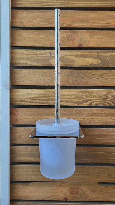 Настінний йоржик для унітаза IMPRESE SOLO cromo хром Київ - фото 4