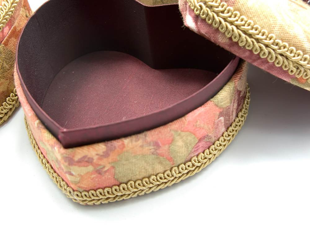 Скринька тканинна для прикрас Серце Київ - фото 2