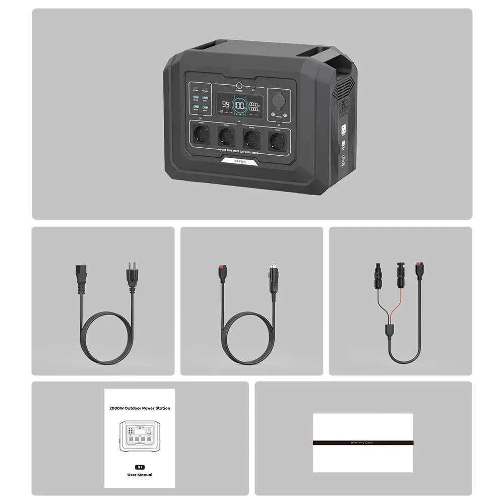 Зарядная станция Oupes S1 2000W LiFePO4 1024Wh Винница - изображение 10