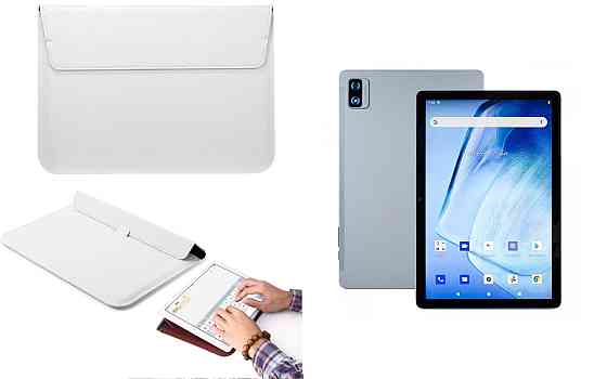 Чохол-конверт VitoCase для Cubot Tab 30, з функцією підставки для планшета Білий Київ