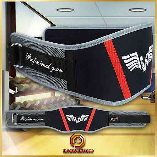 Пояс VNK Neoprene XL для важкої атлетики неопреновий фітнес бодібілдинг підтримка спини спорт Київ