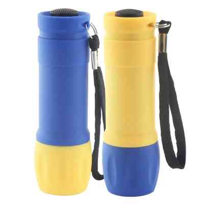 Фонарь Quantum Smile yellow+blue 3W COB 3xAAA 2шт/уп (QM-FL1045-PB) Винница