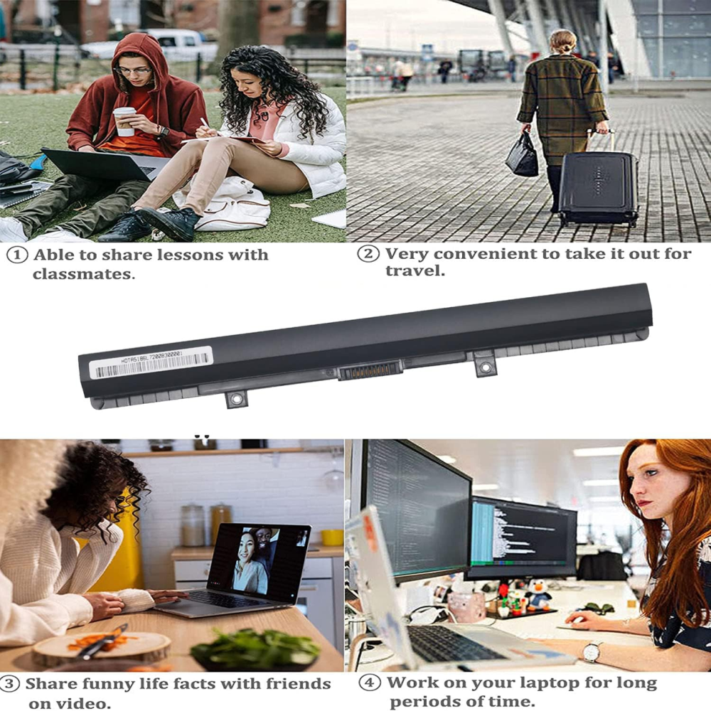 Аккумулятор для ноутбука Toshiba Satellite C50 C55 L55 серии (PA5185U-1BRS) 2200mAh 14.8V Li-ion Premium Grade A Киев - изображение 8
