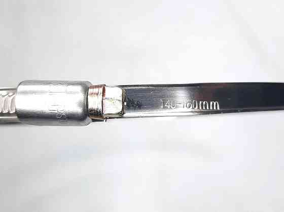 Хомут нержавейка King STD 140-160 (10шт) Винница