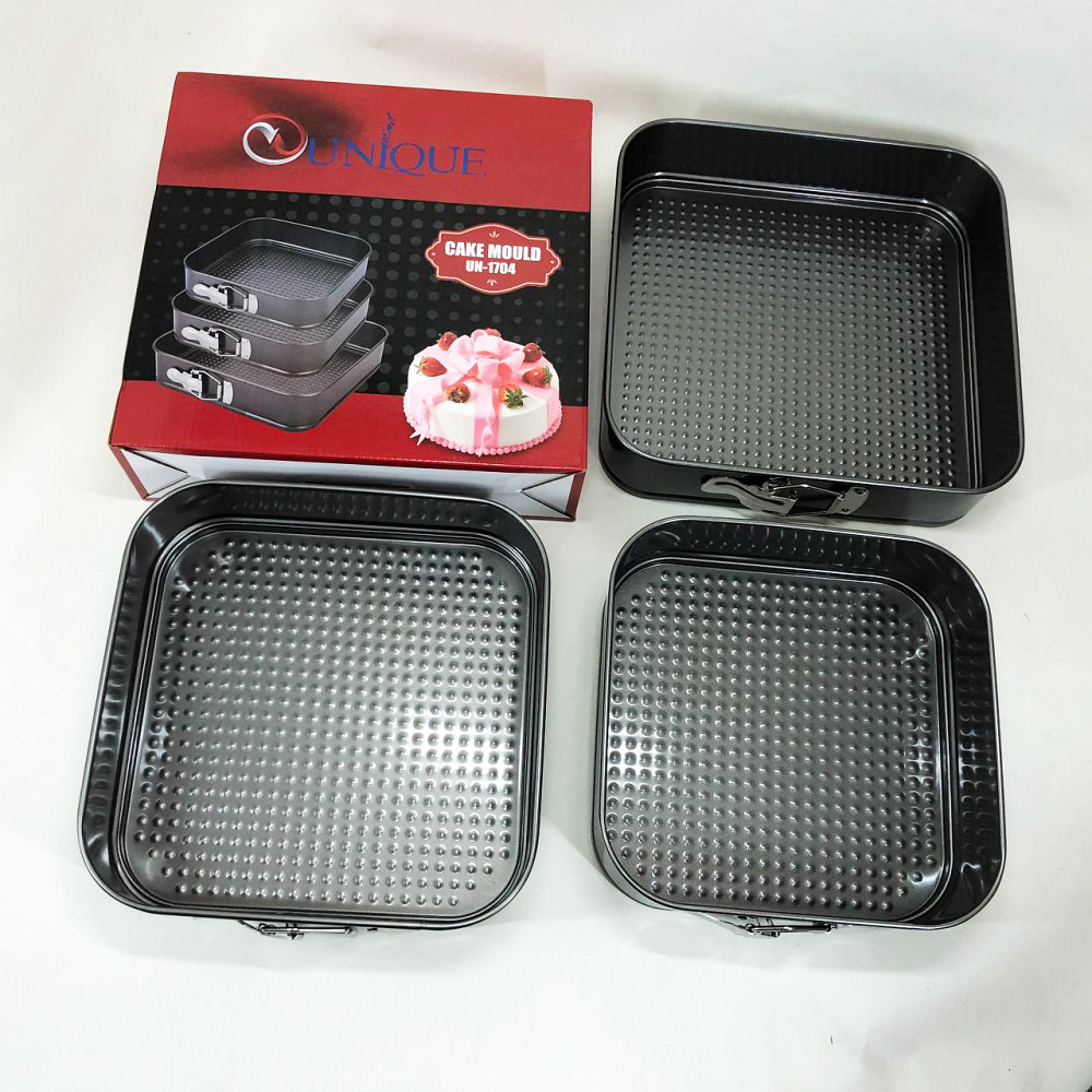 Форма для выпечки круг професиональная Unique, Стальная форма выпечки для пирога Кольца выпекания NJ-94 Львов - изображение 8