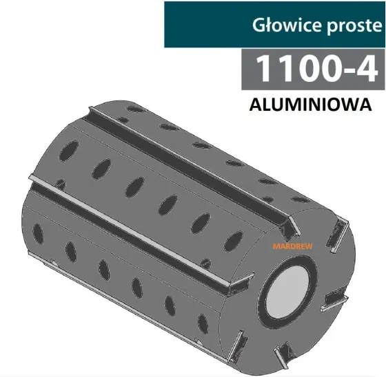 Faba Głowica Aluminiowa Z Nożami 1100-4 125X230/40 Z-4 A104-122A4234-0 Київ
