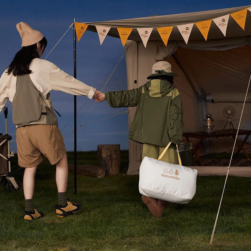 Спальник дитячий з капюшоном Naturehike B300 CNH22SD001, бежевий Киев - изображение 10