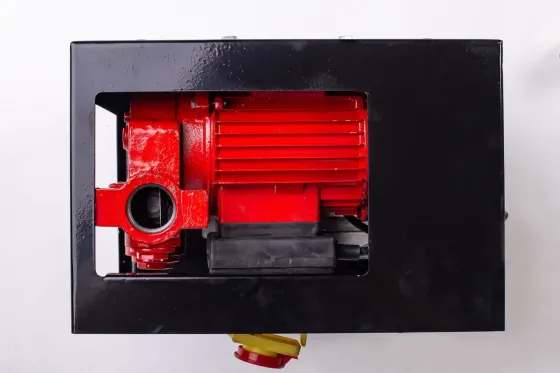 Мобільна заправна станція 220В AL-FA 1850Вт, 2400л/год, станція з механічним лічильником міні заправочний пристрій Львів