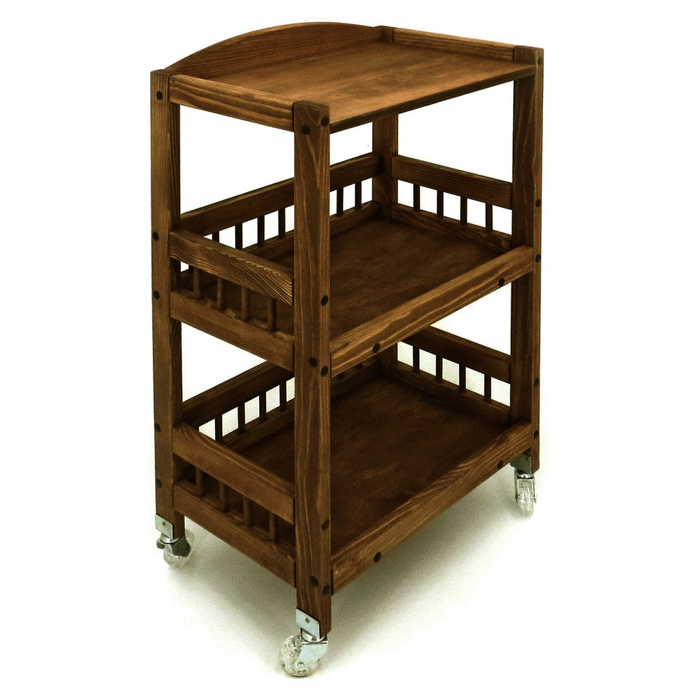 Етажерка для ванної на коліщатах "Комунія" латте Миколаїв - фото 1