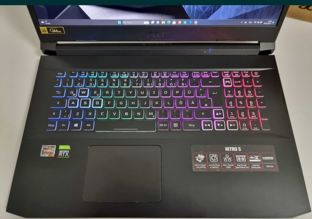 Aser Nitro 17 R7 5800H/RTX 3070 8Gb/RAM16GB /SSD1TB /144Hz. Київ - фото 4