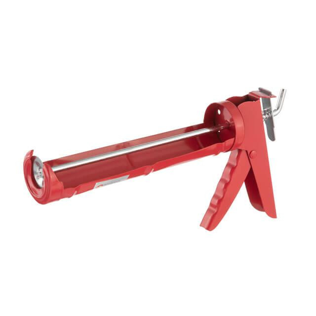 Пистолет для выдавливания силикона, 420 мл INTERTOOL HT-0021 Киев - изображение 1