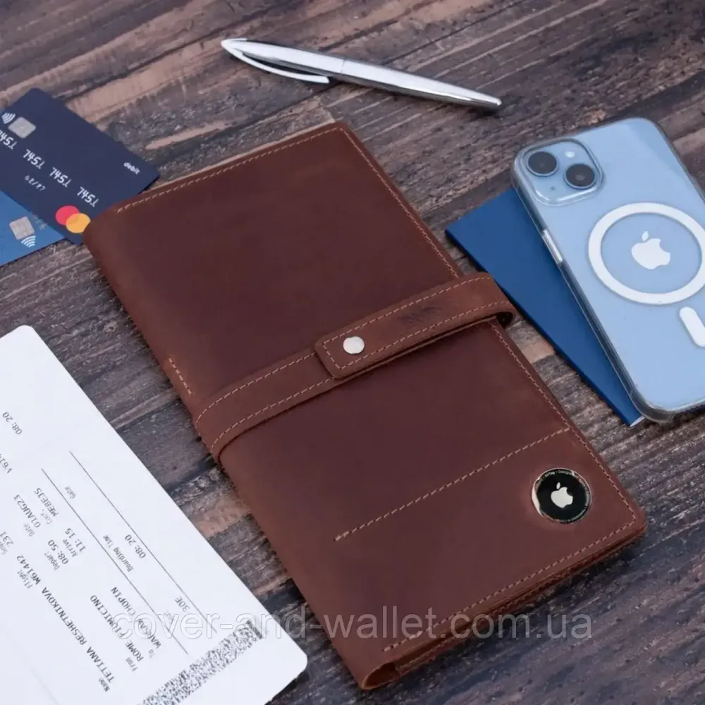 Місткий тревел-кейс (органайзер для документів) з натуральної шкіри Grande Pelle 284123 Київ - фото 2