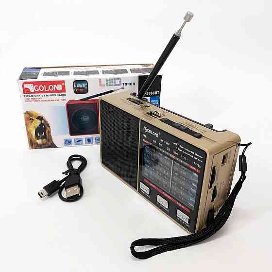 Стаціонарний радіоприймач GOLON RX-8866, Радіоприймачі фм, Радіоприймач ретро XA-971 AM FM Київ