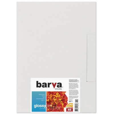 Фотобумага Barva A3 120г Everyday Glossy 60л (IP-CE120-276) Винница - изображение 1