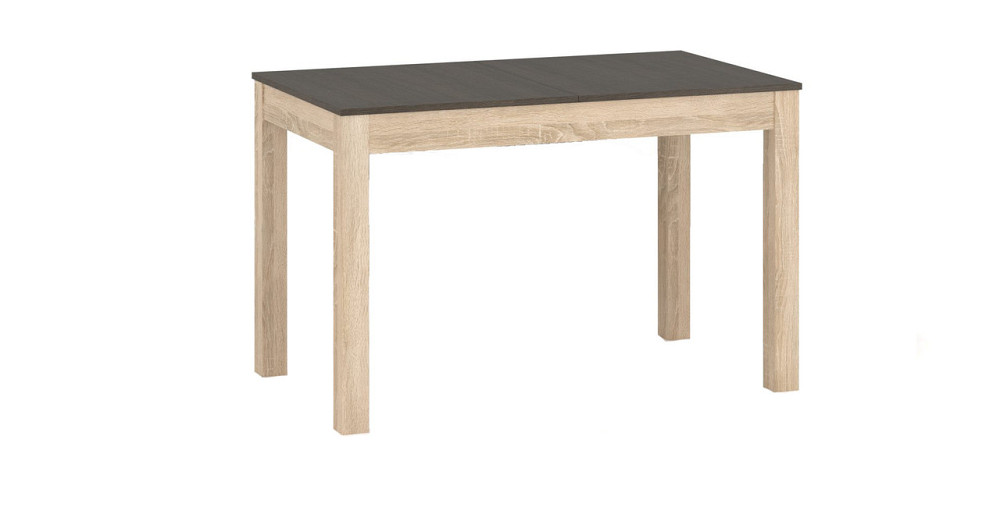 Кухонный стол не раздвижной Наполеон Мебель-Сервис - Ривера трюфель + Дуб самоа Львов - изображение 1