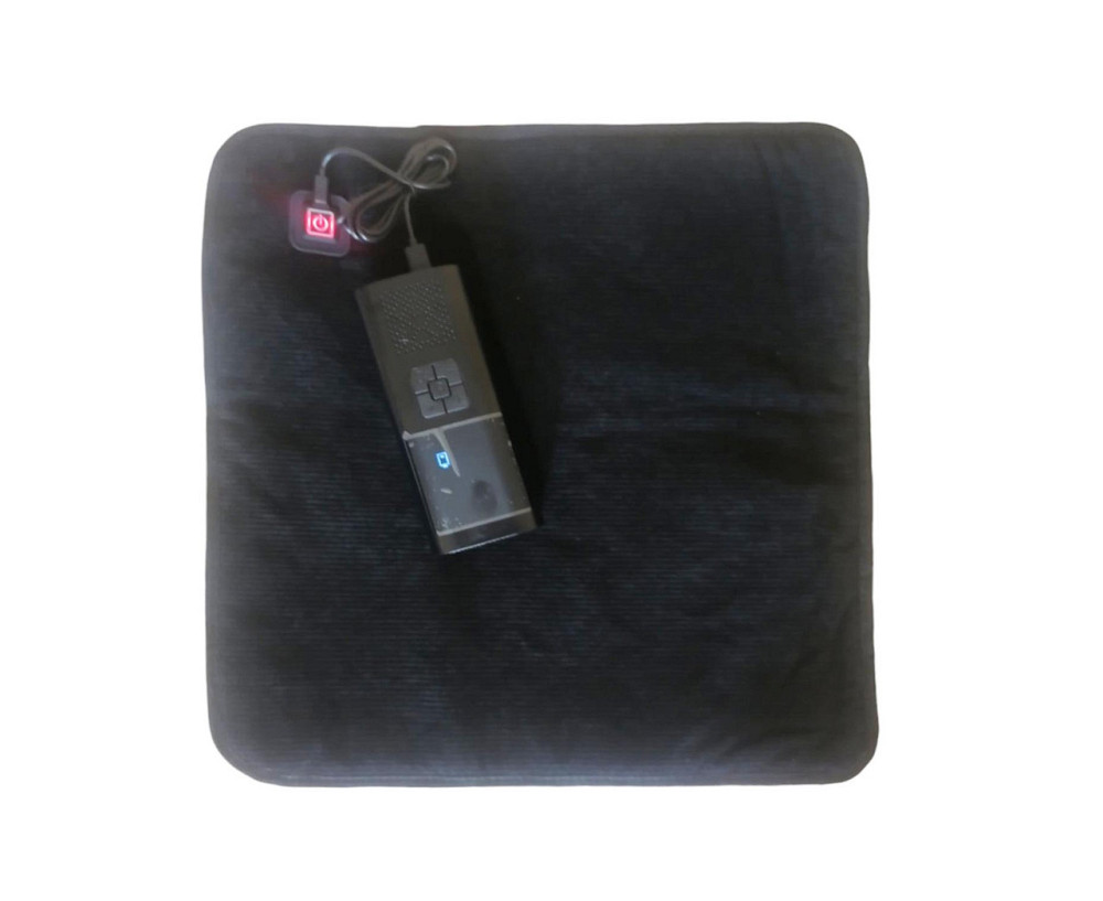 Нагревательный коврик usb для седеней в автомобиль в спальный мешок для обогрева согрева хорошо греет 3 режима мало потребляет Одесса - изображение 4