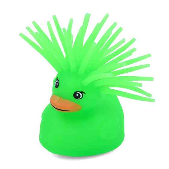 Дитяча іграшка Антистрес Качка MS 3719(Green) світлові ефекти Вінниця