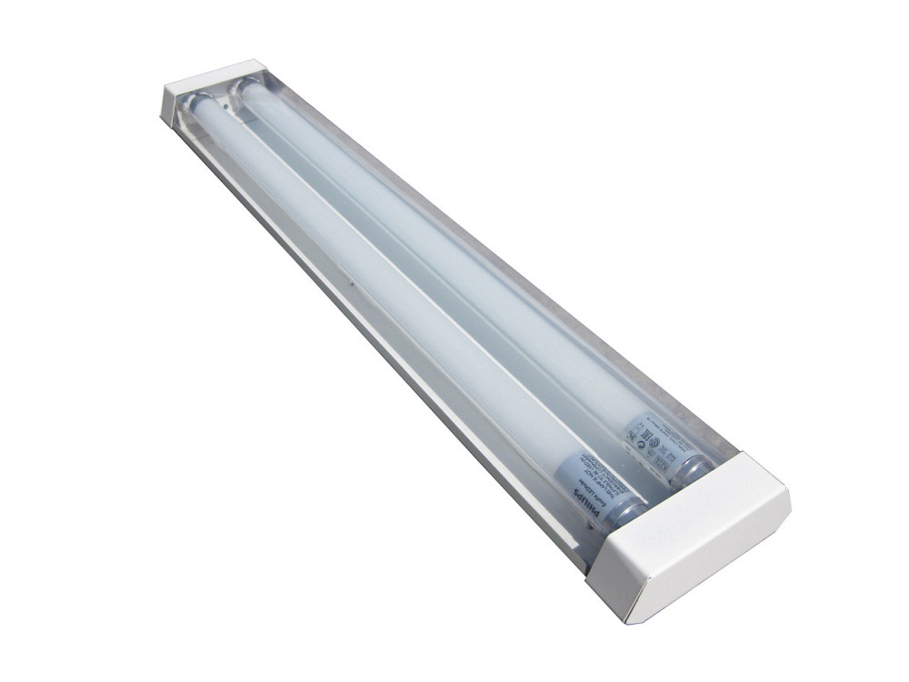 Світильник під дві led лампи Т-8 120 см Преміум Київ - фото 1