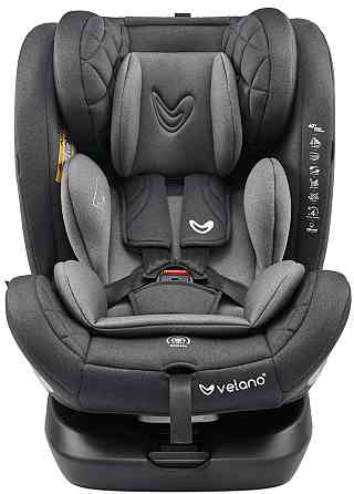 Автокрісло VELANO Aura 360° i-Size 40–150 см, ISOFIX, grey Київ