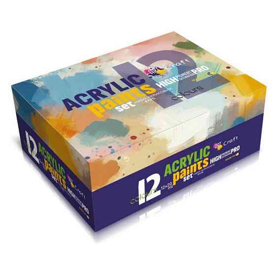 Набір акрилових фарб 5082-AC 12 штук по 20 мл Вінниця