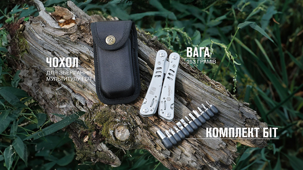 Мультитул Multi Tool Ganzo G301 Київ - фото 17