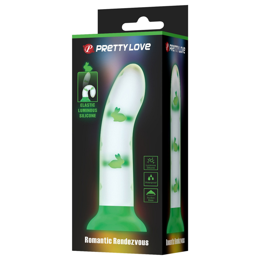 Фалоімітатор PRETTY LOVE Romantic Rendezvous, Luminous Suction base Sex Aura Київ - фото 6