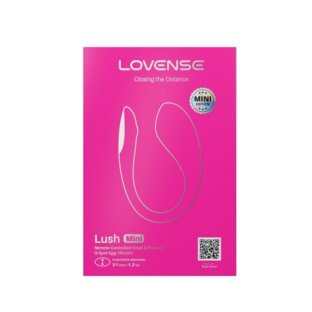 Міні смарт-віброяйце Lovense Lush Mini, зменшена версія Lovense Lush 4 Sex Aura Київ - фото 10